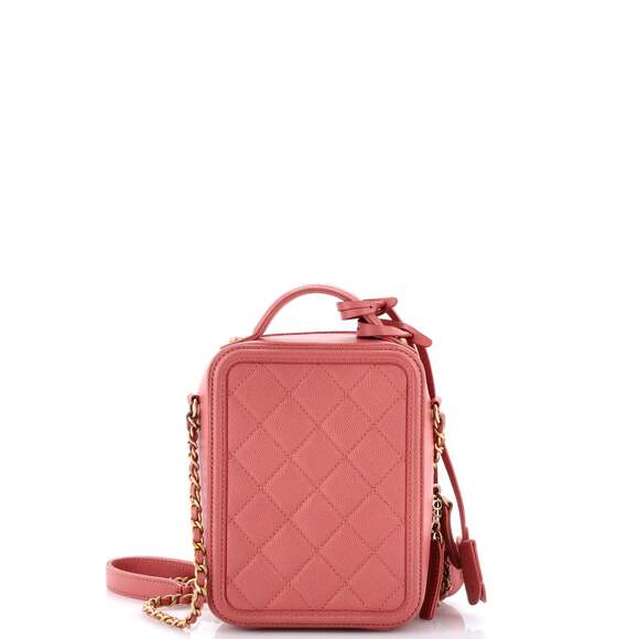 Chanel Filigree Vertical Vanity Case #235155C39B - Picture 3 of 7